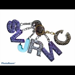 Key Rings with Letter